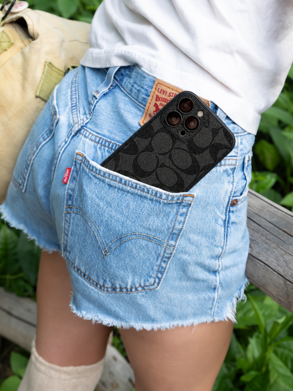 Classic iPhone Case Black -QB240402 — lifestyle scene 10