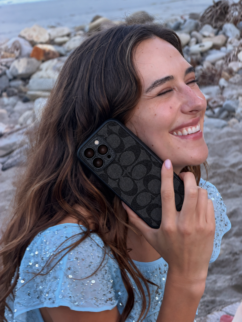 Classic iPhone Case Black -QB240402 — lifestyle scene 9